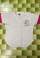 VINTAGE 1993 LOONEY TUNES CHARACTERS BASEBALL JERSEY SIZE L