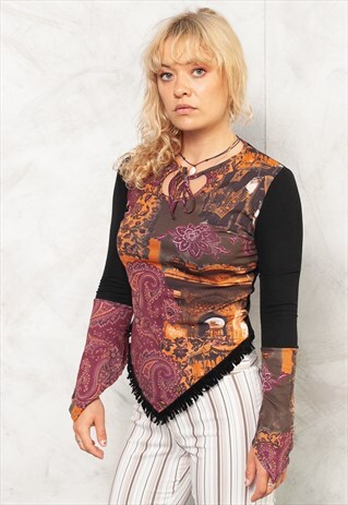 VINTAGE 2000S LONG SLEEVE TOP