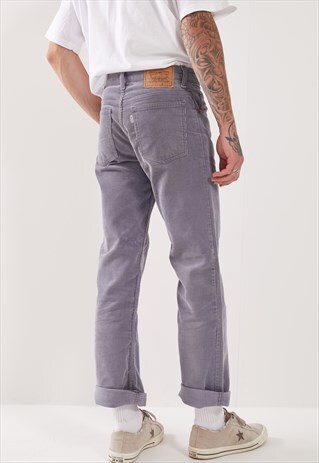 VINTAGE LEVI'S STRAIGHT LEG CORDUROY TROUSERS