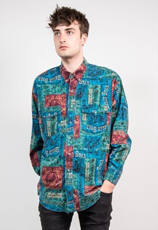 VINTAGE 90'S WRANGLER WESTERN STYLE SHIRT