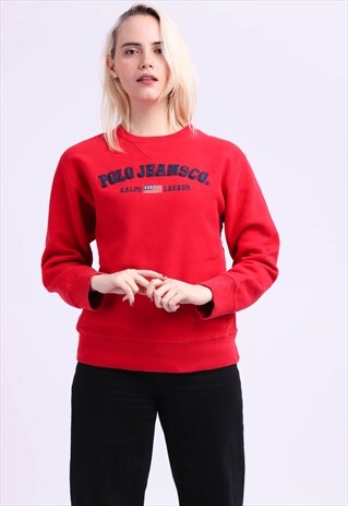 VINTAGE POLO JEANS RALPH LAUREN SWEATSHIRT