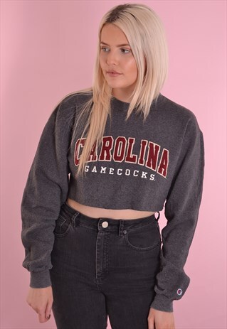 CHAMPION CAROLINA CROPPED SWEATSHIRT GJ1265
