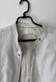 WHITE LEATHER SKINNY ZIP CROP JACKET 