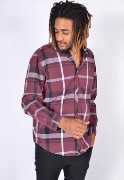 Vintage Levis Check Shirt Red