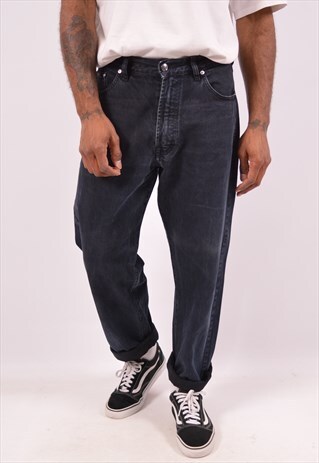 VINTAGE HUGO BOSS JEANS STRAIGHT FIT BLACK