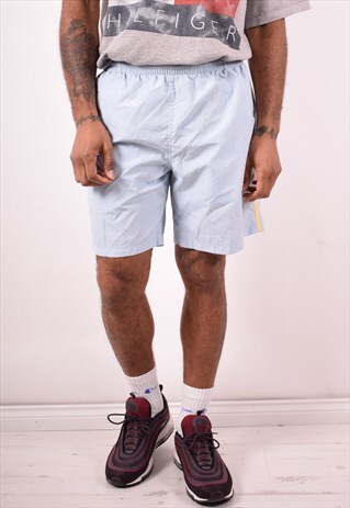 KAPPA MENS VINTAGE SHORTS MEDIUM BLUE 90S