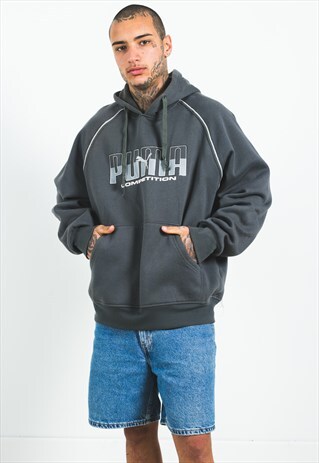 VINTAGE 80S PUMA FULL ZIP HOODIE / S1883