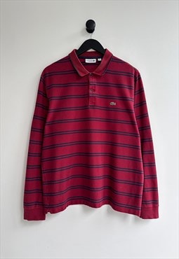 Vintage Lacoste Longsleeve Rugby Polo Shirt