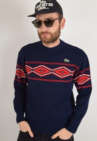 VINTAGE LACOSTE JUMPER MADE IN FRANCE 80'S (1933)