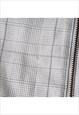VINTAGE PUMA GREY CHECK JACKET MENS