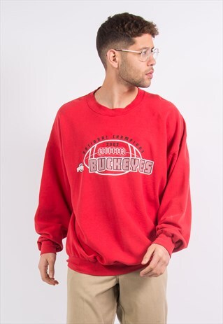 OHIO STATE BUCKEYES SWEATSHIRT USA COLLEGE SWEATER