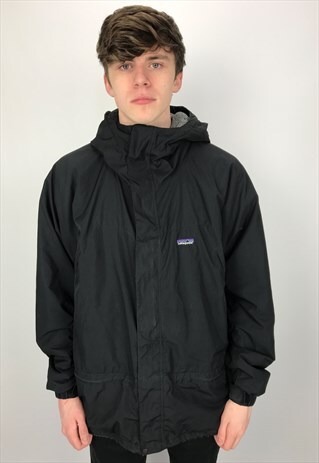 VINTAGE PATAGONIA SHERPA FLEECE LINED PARKA JACKET