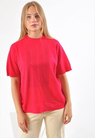 VINTAGE 80'S TOP IN PINK
