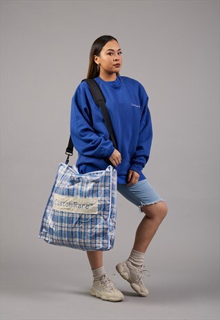 LAUNDRY SHOULDER BAG WITH BRANDED LOGO