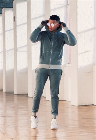 SNOOP FULL ZIPP VELOUR TRACKSUIT