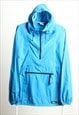 L.L.Bean Vintage Windbreaker Anorak 1/2 zip Shell Jacket M