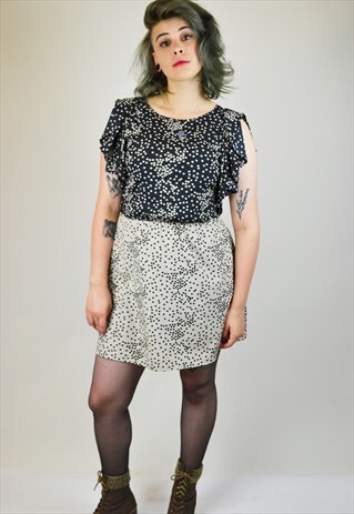 VINTAGE 90'S ARMANI EXCHANGE POLKADOT DRESS