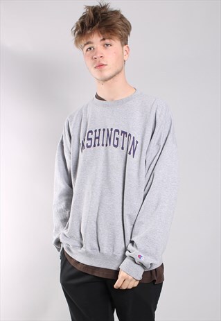VINTAGE CHAMPION "WASHINGTON" SWEATSHIRT