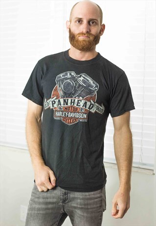 VINTAGE HARLEY DAVIDSON T-SHIRT LOGO 90S S 7