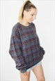 VINTAGE 80S MISSONI DESIGNER ABSTRACT KNIT JUMPER SWEATSHIRT