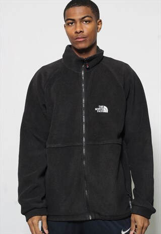 VINTAGE THE NORTH FACE FULL ZIP FLEECE BLACK