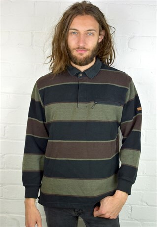 VINTAGE 90'S 1/4 BUTTON SWEATSHIRT