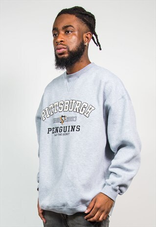 VINTAGE PITTSBURGH PENGUINS NHL ICE HOCKEY SWEATSHIRT