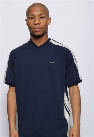 VINTAGE NIKE LOGO T-SHIRT BLUE