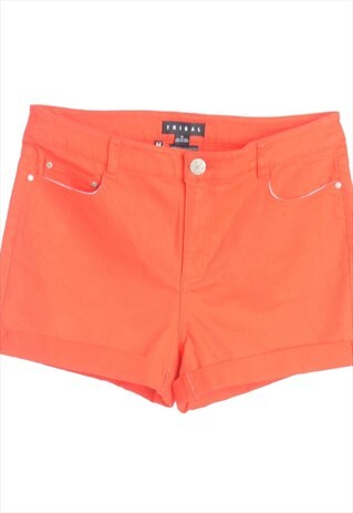 REWORKED WILLOW ROLLED HEM DENIM SHORTS - W32