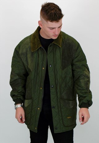VINTAGE BARBOUR QUILTED JACKET