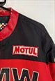 VINTAGE BMW RACING JACKET XL RED