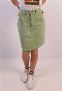 Vintage Carrera Denim Skirt Green