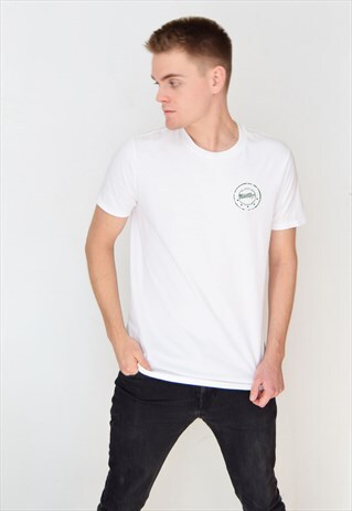 WHITE 5 EMBLEM (GREEN) T-SHIRT