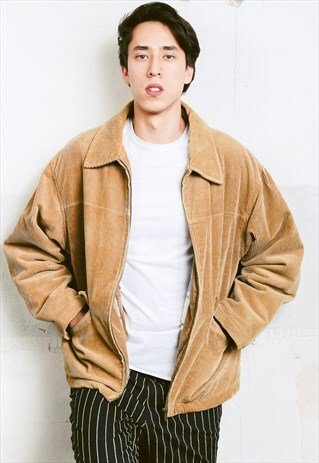 VINTAGE BLANKET LINED CORDUROY JACKET