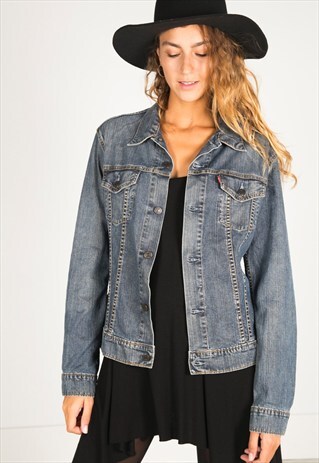 VINTAGE 80S LEVIS DENIM JACKET / R015
