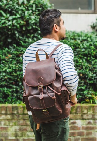 PREMIUM COCO LEATHER TRAVELLER'S RUCKSACK