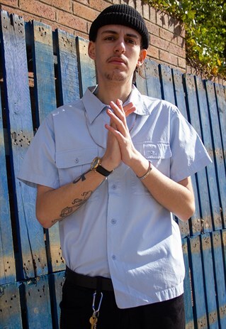 BLUE STONE ISLAND SHORT SLEEVE SHIRT SS02
