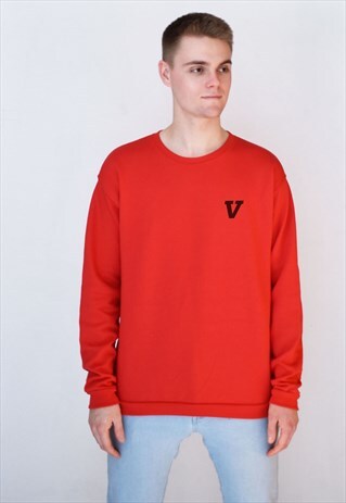 RED V SWEATSHIRT