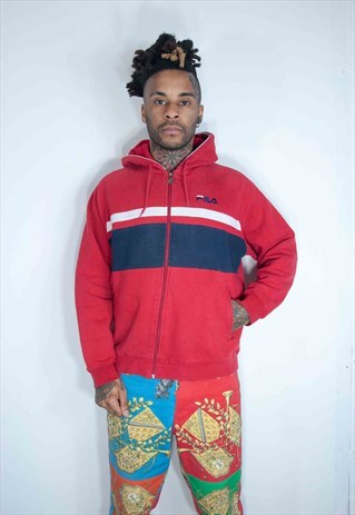 FILA EMBROIDED HOODIE