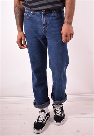 TOMMY HILFIGER MENS VINTAGE JEANS W31 L31 BLUE 90S