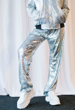HOLOGRAPHIC SHINE JOGGERS