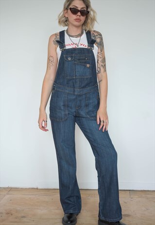 VINTAGE 90S DUNGAREES DENIM IN DARK BLUE WASH
