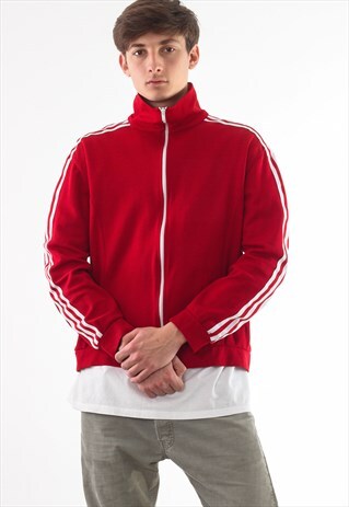 VINTAGE ADIDAS ORIGINALS TRACKSUIT 90S RED