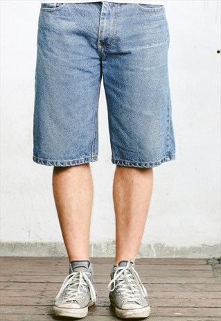 VINTAGE 90S TOMMY HILFIGER DENIM SHORTS