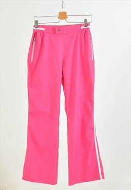 Vintage 00s Y2K shell joggers in pink