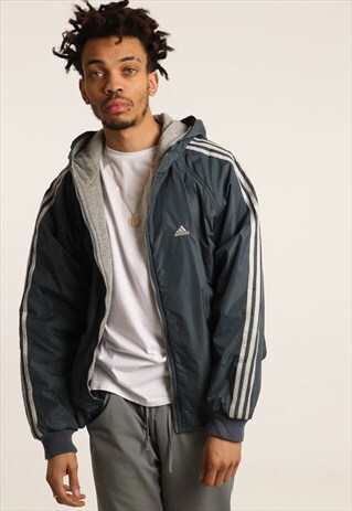 VINTAGE ADIDAS WINTER REVERSIBLE JACKET