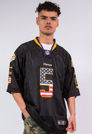 MINNESOTA VIKINGS NFL JERSEY AMERICAN FOOTBALL SHIRT