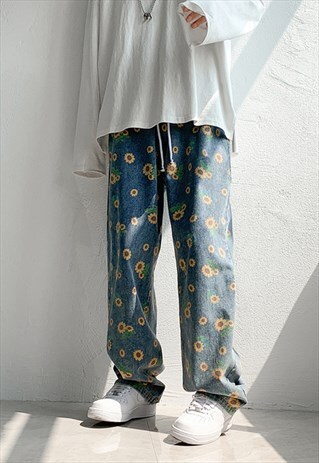 Men's daisy jeans