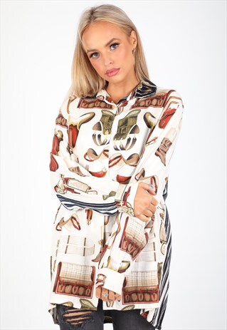 VINTAGE PATTERN SHIRT S283