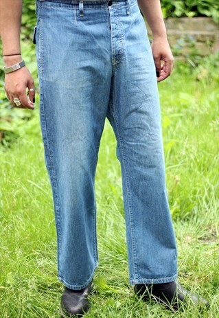 VINTAGE 90S TOMMY HILFIGER DENIM BOOT LEG JEANS
